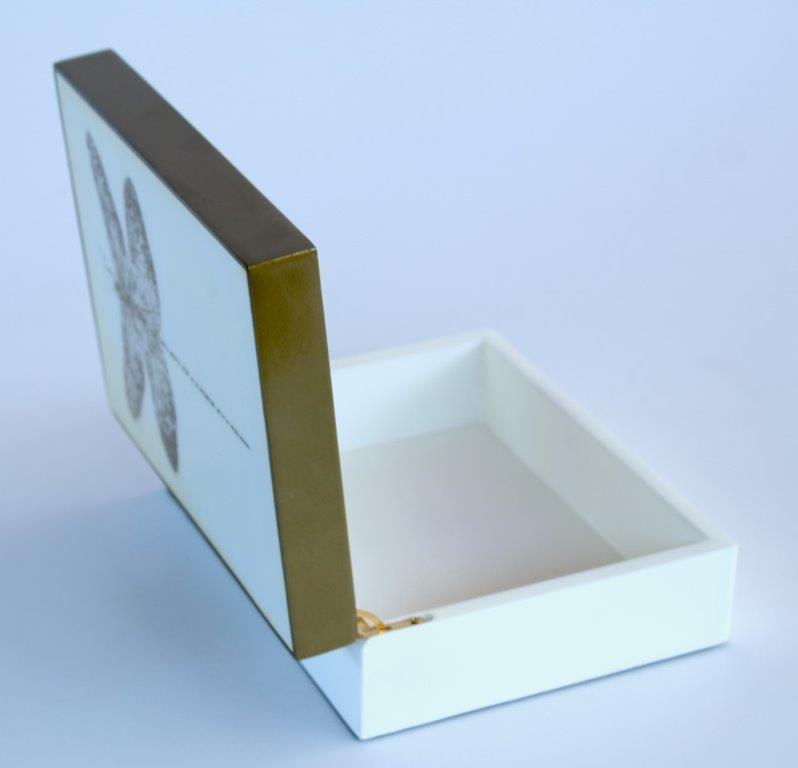 Gold Dragonfly Box